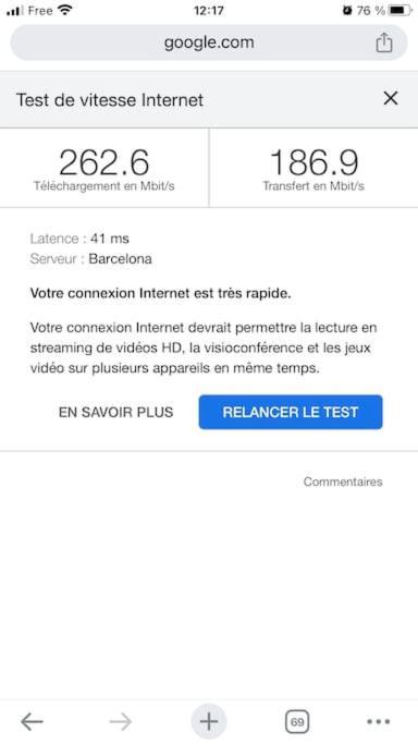 Apartment Vue Parking Gratuit Fibre